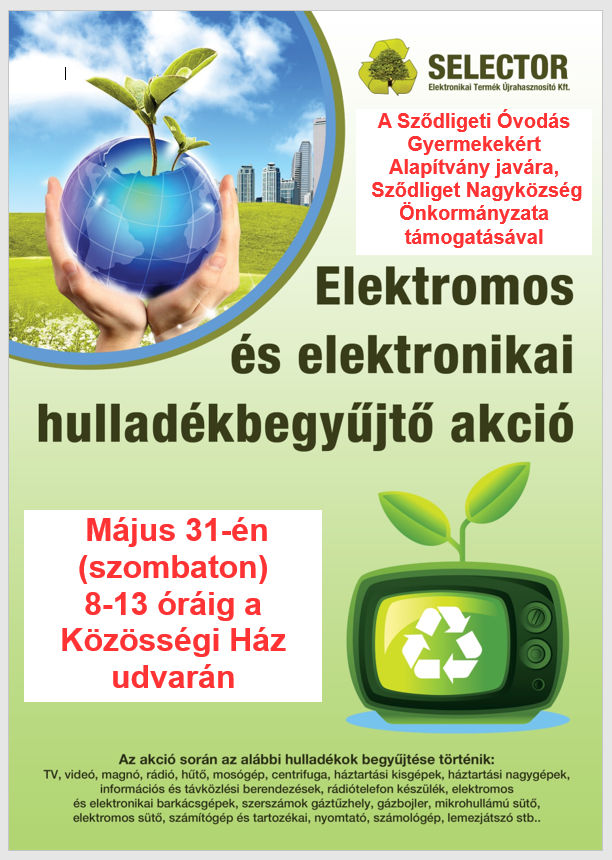 Elektromos- és elektronikai hulladékbegyűjtési akció