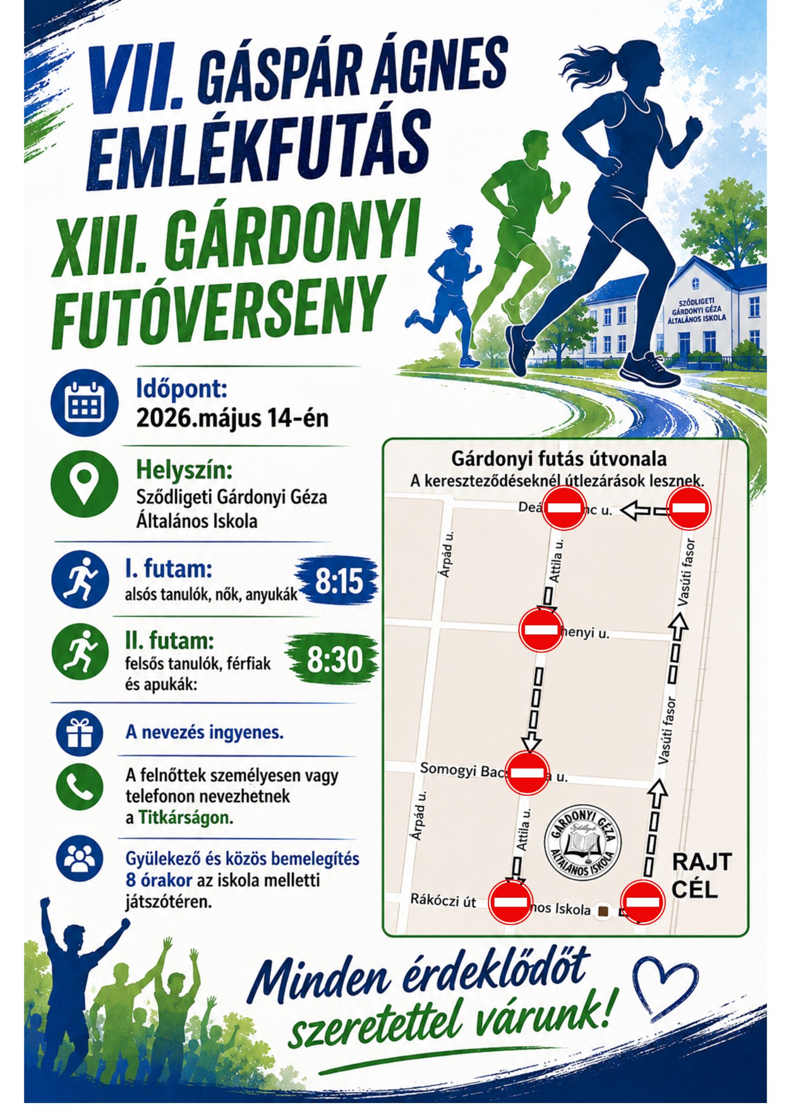 XIII. Gárdonyi Futóverseny 2026.