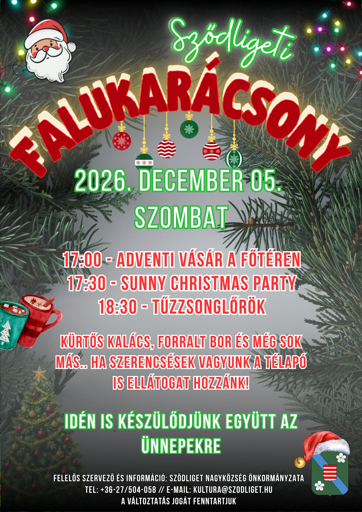 Sződligeti FALUKARÁCSONY 2026.12.05.