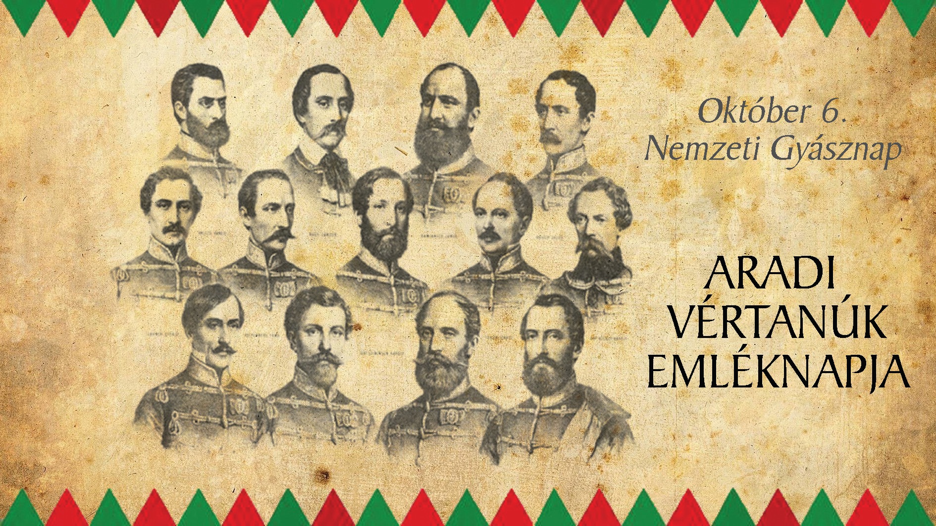 Megemlékezés az aradi vértanúkról. 2026.10.04.