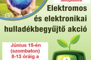 Elektromos- és elektronikai hulladékbegyűjtő akció 