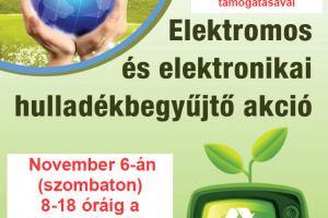 Elektromos- és elektronikai hulladékbegyűjtési akció