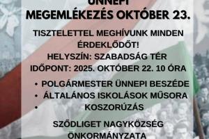 Ünnepi megemlékezés 