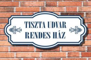 "TISZTA UDVAR RENDES HÁZ” pályázat 2026.