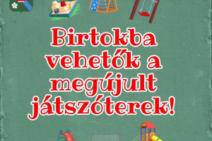 Három játszótér – egy eredmény