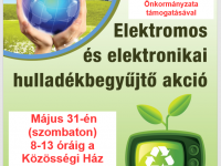 Elektromos- és elektronikai hulladékbegyűjtési akció