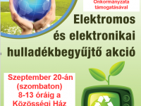 Elektromos- és elektronikai hulladékbegyűjtési akció